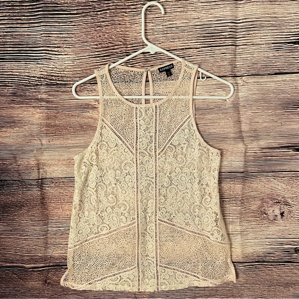 Express Lace Cami Top